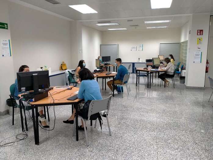 Asistencia presencial en la Cámara de Comercio de Gran Canaria/TA.